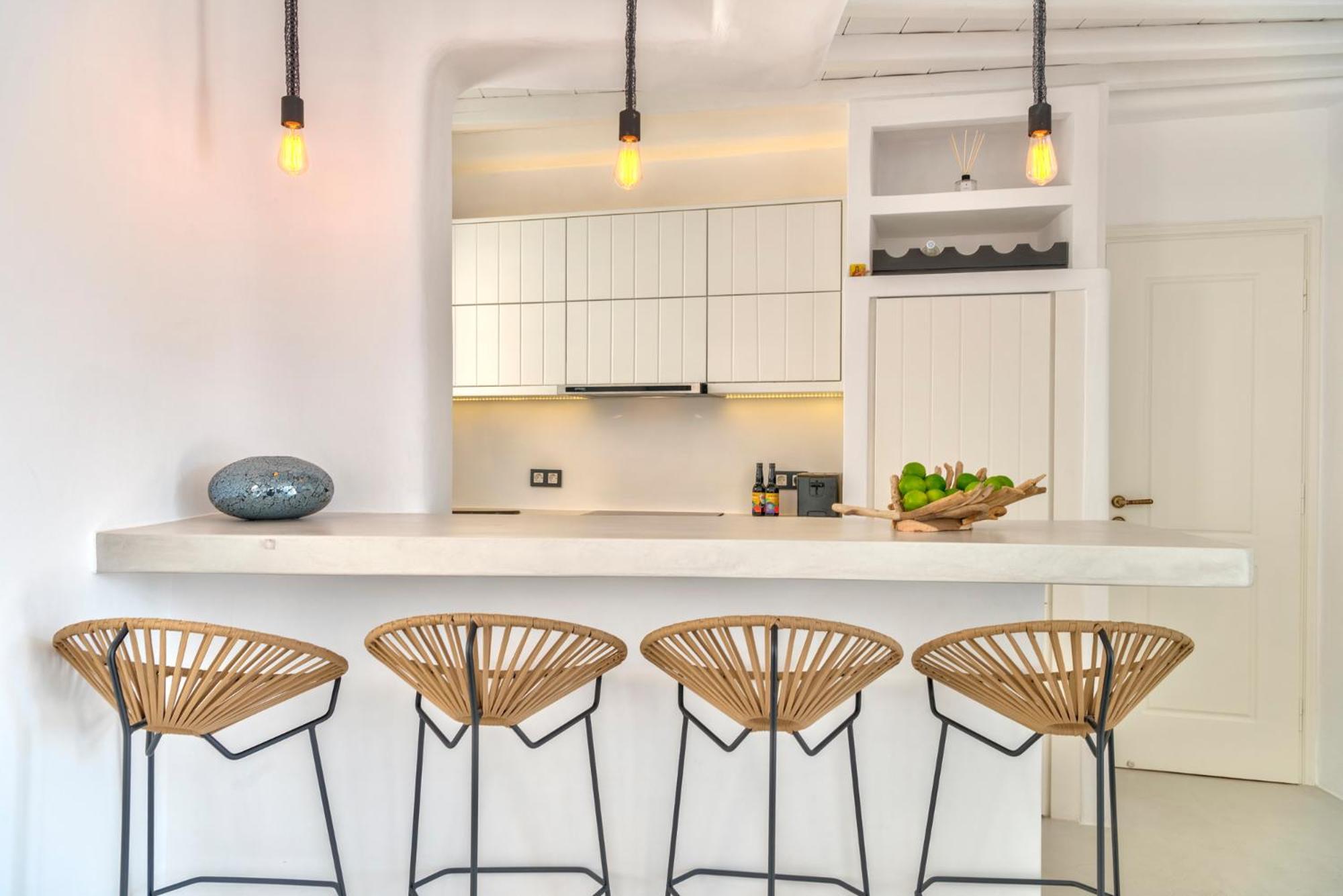 Mykonian Mews Luxury Suites Pszarú Kültér fotó