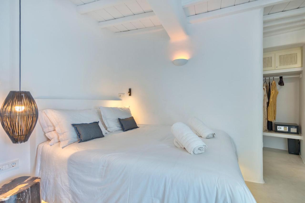 Mykonian Mews Luxury Suites Pszarú Kültér fotó