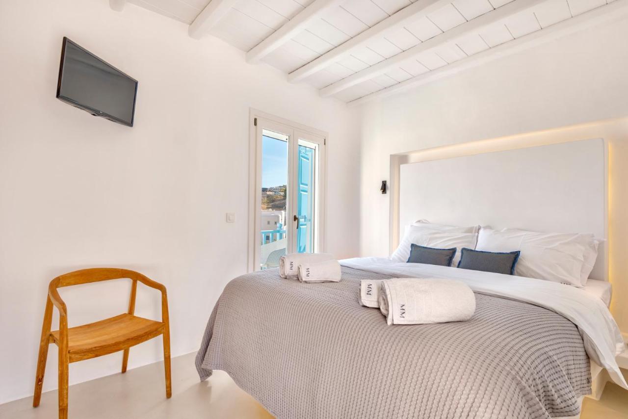Mykonian Mews Luxury Suites Pszarú Kültér fotó