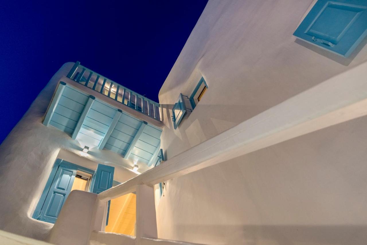 Mykonian Mews Luxury Suites Pszarú Kültér fotó